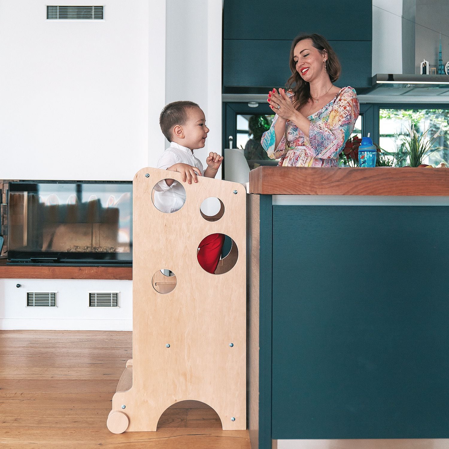 Turnul Leea cu Tobogan și Tablă de scris